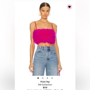 Revolve OW collection Pixie top